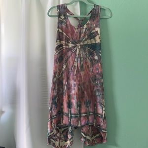 Long Tie-Dye Dress